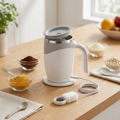 Self-Stirring Coffee Mug