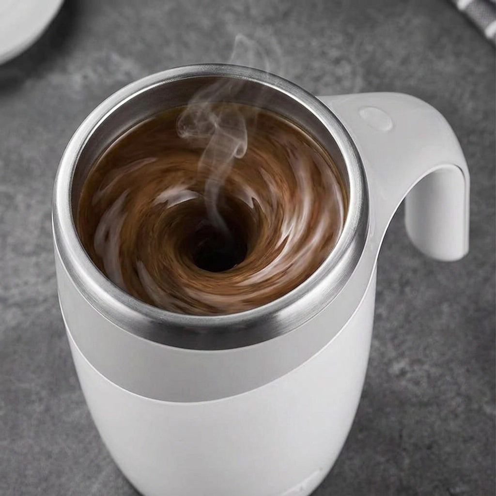 Self-Stirring Coffee Mug