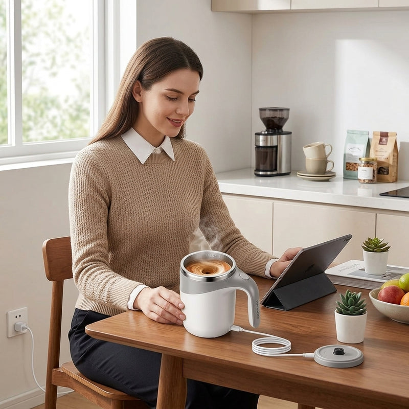 Hands-free stirring
